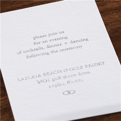 Linked Reception Card