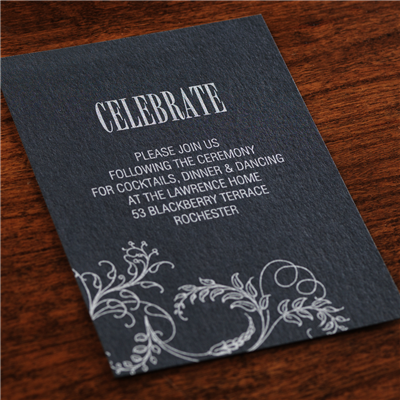 Ever After Reception Card