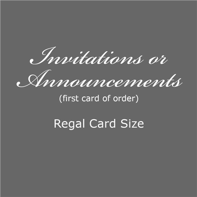 Invitation - Regal