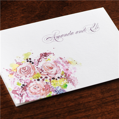 Bouquet Note Card